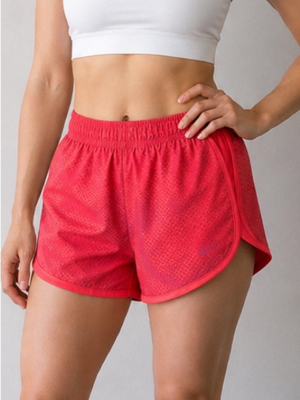 Nike Tempo Dri-FIT Running Shorts Women's XS NWT Bright Coral Pink Athletic
